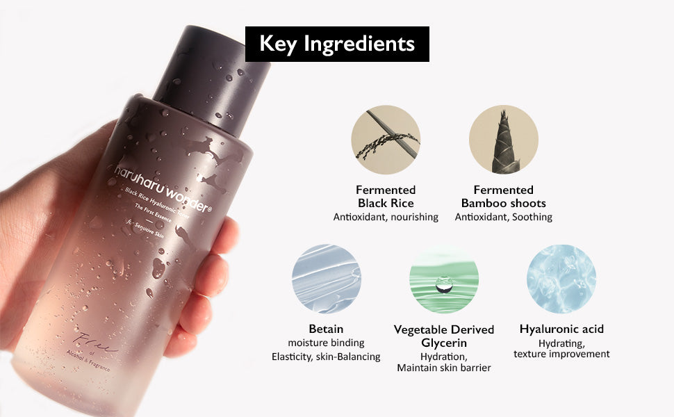 HaruHaru Wonder-Black rice Tonico Hialuronico (Libre de fragancia) 150 ml