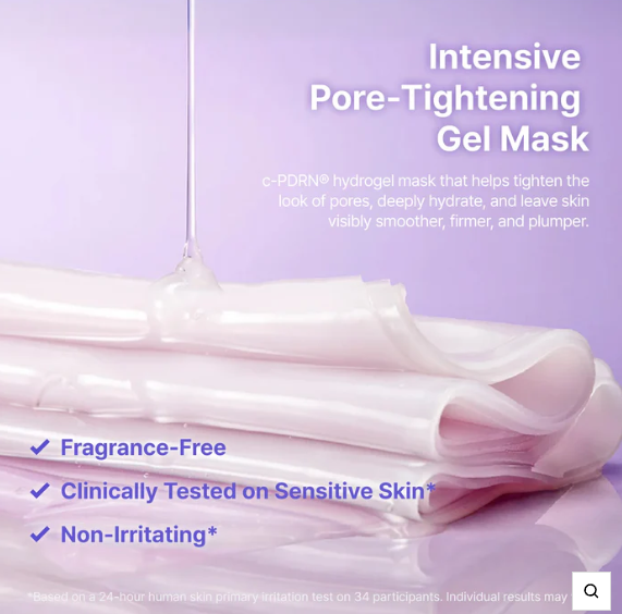 Mascarilla en Gel para cerrar poros (5 hojas)